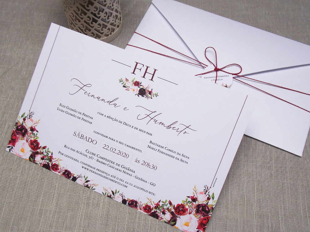 Convite-de-Casamento-Floral-Marsala